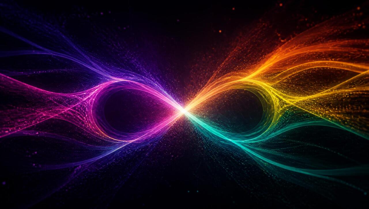 Infinity Labs Solutions convergence visual: digital, lifecycle, media, data, and intelligence converging into one operating system